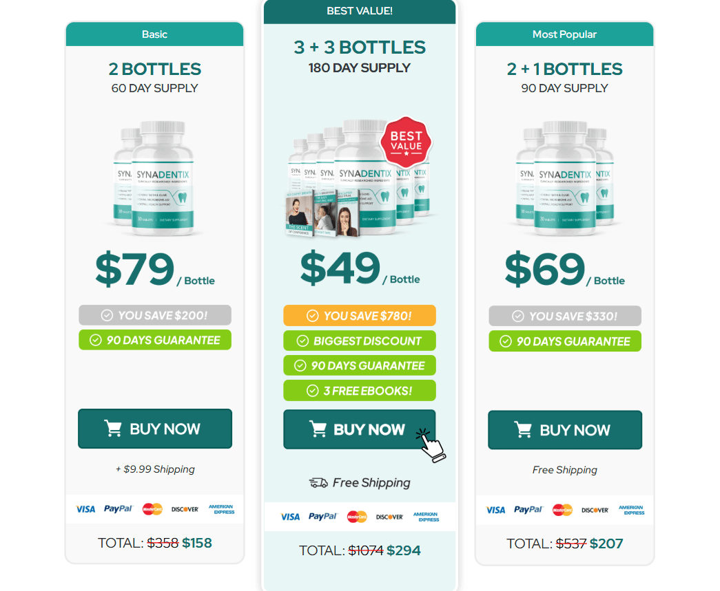 3 Days SynaDentix Offer